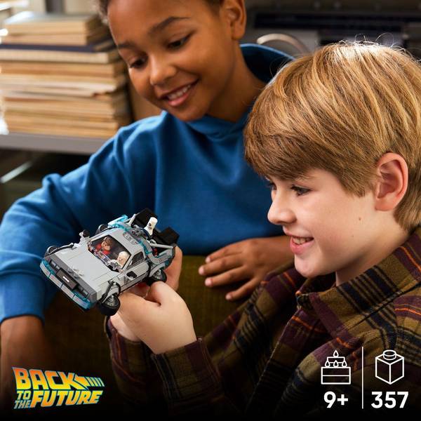 LEGO Speed Champions Time Machine from Back to the Future Building