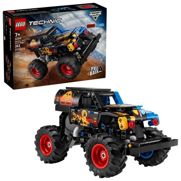 Photo of Technic Monster Jam Grave Digger Fire and Ice 42219 Building Toy