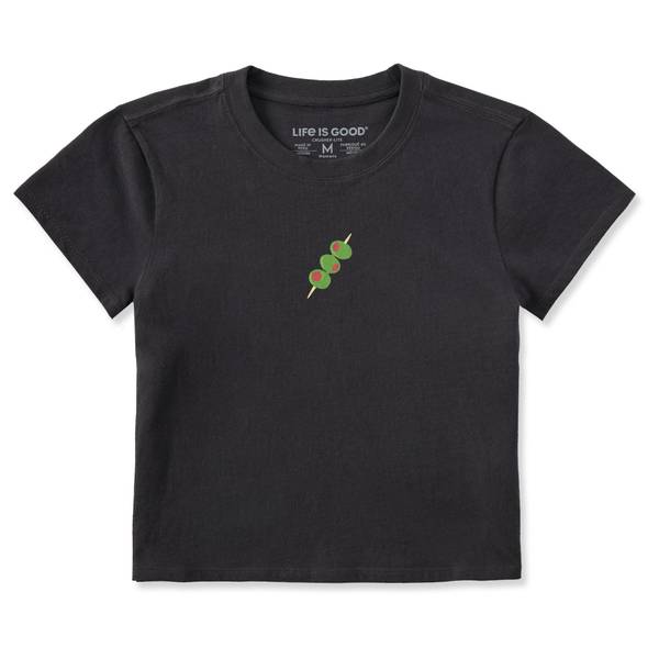 Photo of Women's Olive Stack Mini Short Sleeve Crusher-Lite Tee