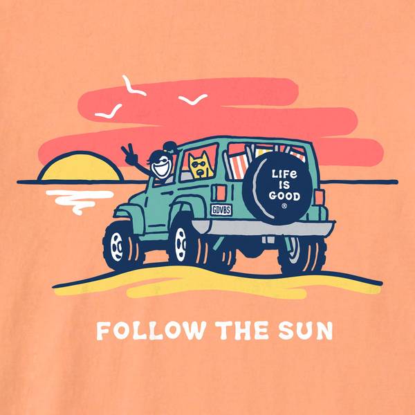 Life Is Good ® Crusher T-shirt In Blue | ModeSens