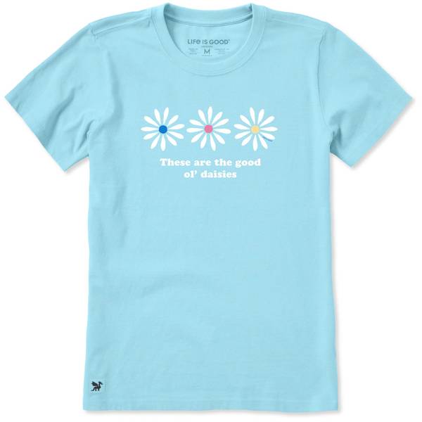 Photo of Women's These Good Old Daisies Short Sleeve Crusher Tee