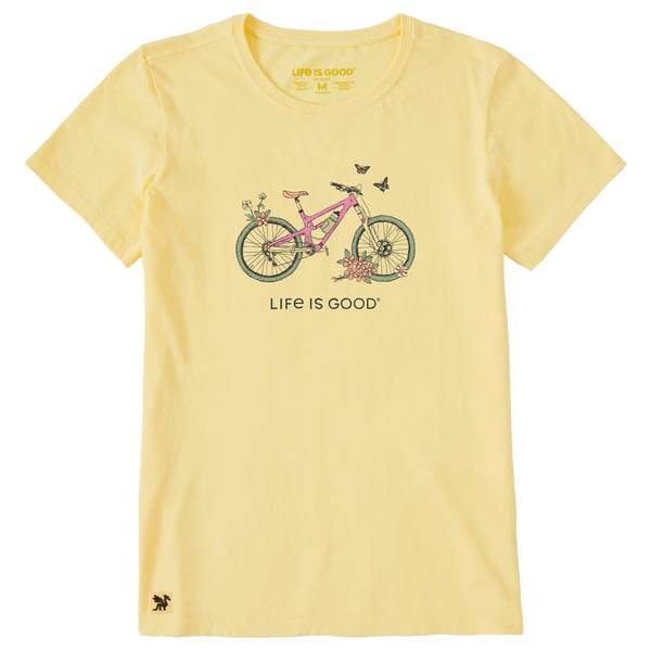 Photo of Women's Beautiful Butterfly Bike Short Sleeve Crusher-Lite Tee