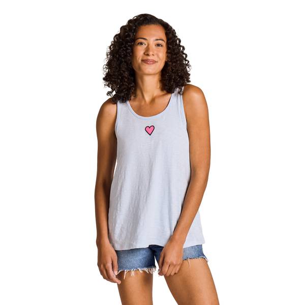 Photo of Women's Mini Heart Slub Easy Fit Tank