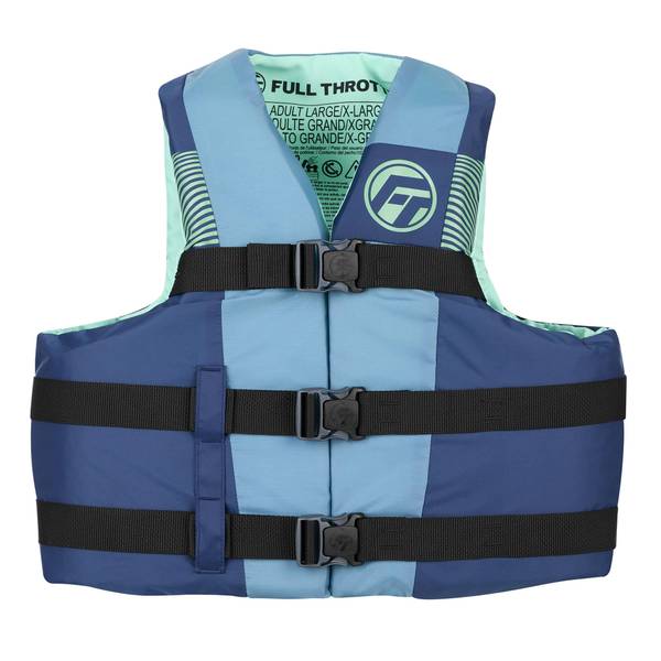 Photo of Full Throttle Adult Nylon Vest - L/XL - Blue