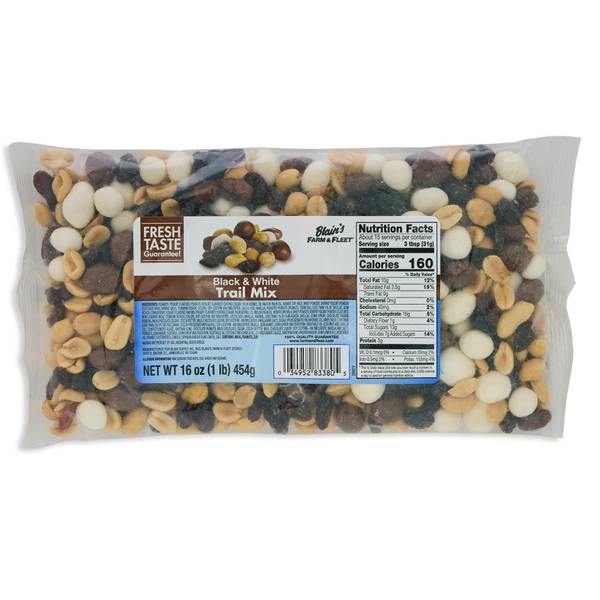 Photo of 16 oz Black and White Mix