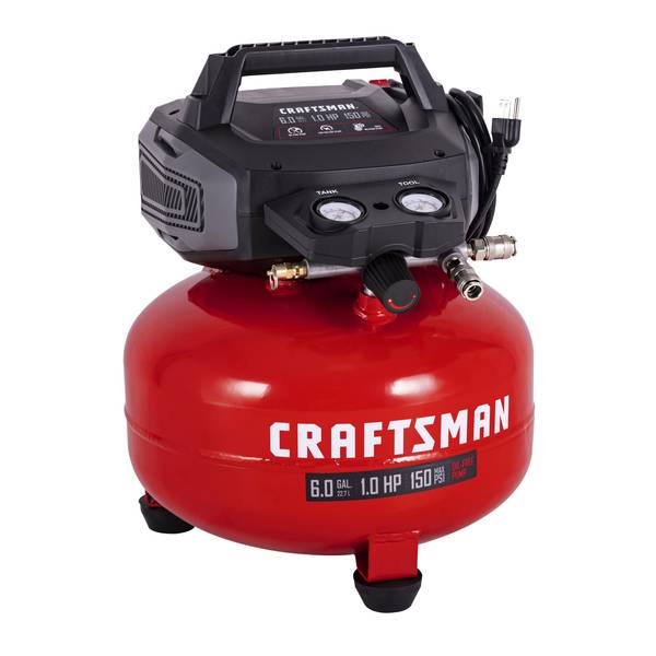 Craftsman 6-Gallon Portable Electric 150 PSI Pancake Air Compressor