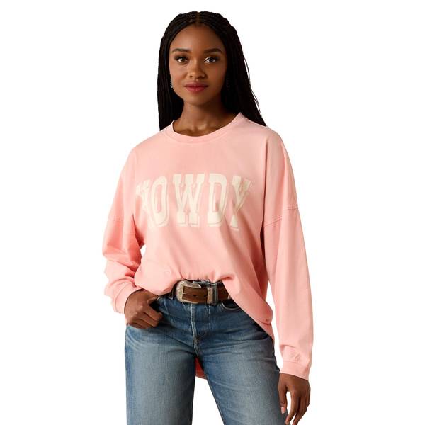 Photo of Women's Canvas Oversized Long Sleeve T-Shirt
