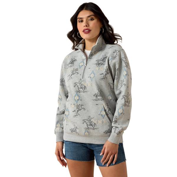 Photo of Women's Sapphire 1/2 Zip Sweatshirt