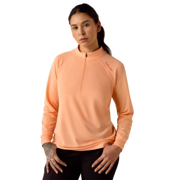 Photo of Women's Rebar Heat Fighter 1/2 Zip T-Shirt