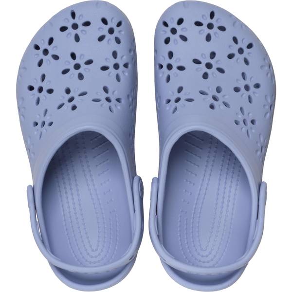 Crocs Adult Classic Floral Cut-Out Clogs - 210927-453-M4W6