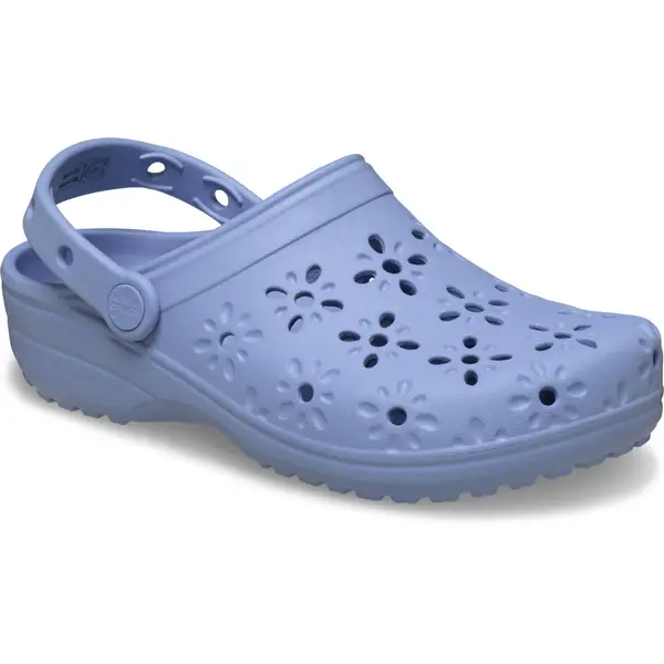 Crocs Adult Unisex Classic Floral Cut-Out Clogs - 210927-453-M4W6