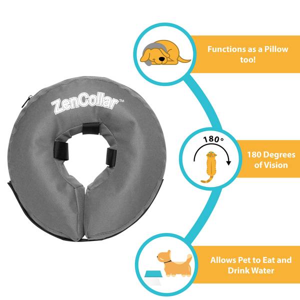 Zenpet ZenCollar Inflatable Recovery Collar X-Small - 21735902