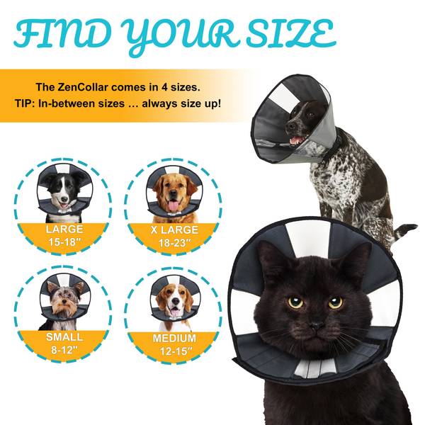Zenpet ZenCone Soft Recovery Collar Medium - 21735919 | Blain's
