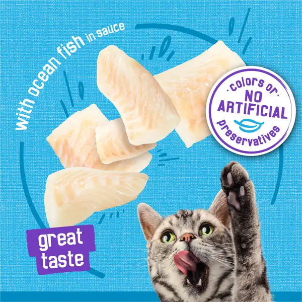 Friskies 13 oz Purina Meaty Bits Fish Wet Cat Food - 198-299-15 | Blain's  Farm & Fleet