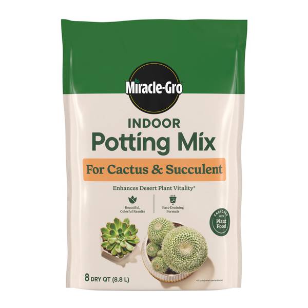 Photo of Indoor Potting Mix for Cactus & Succulent, 8 QT