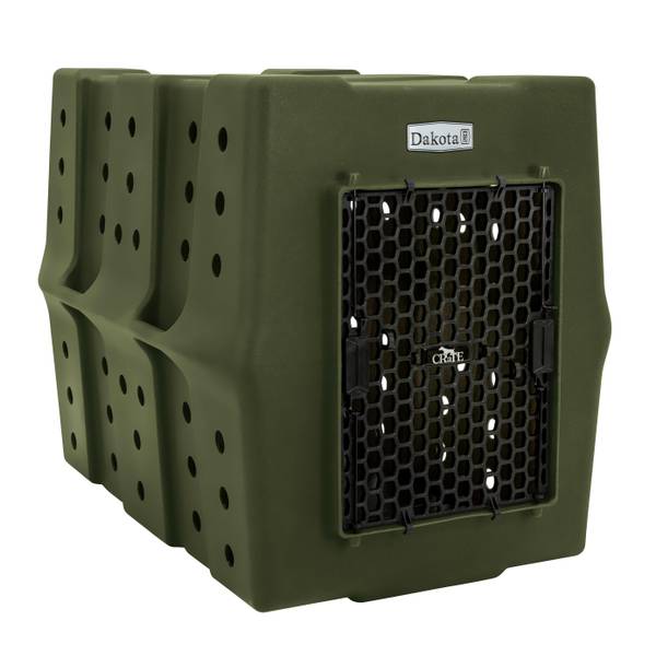 Photo of X-Large Olive Canine Rough and Tough Economy Kennel