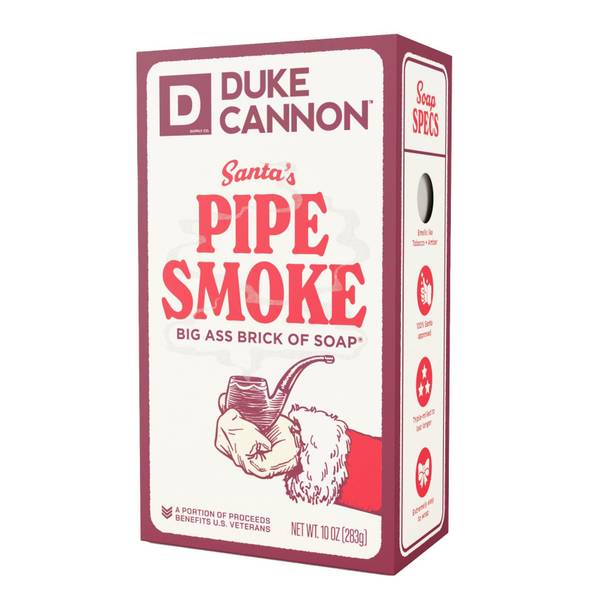 Photo of 10 oz Santa's Pipe Smoke Bar Soap