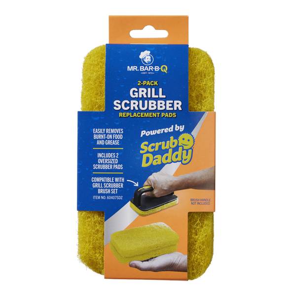 Photo of 2-Pack Grill Scrubber Replacement Pads Powered by Scrub Daddy