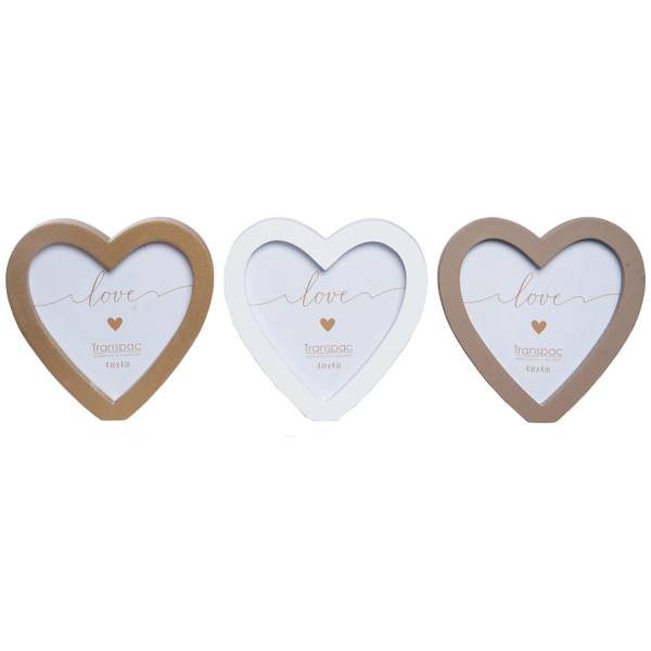 Photo of MDF Heart Frame Assortment