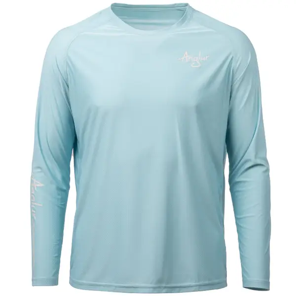 Anglur Men's Long Sleeve Fishing Shirt - HO-9336-NBL-M | Blain's