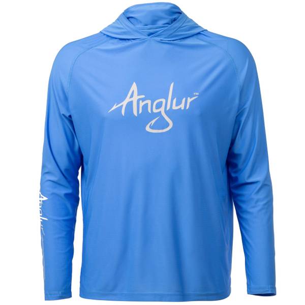 Photo of Men's Long Sleeve Hooded Fishing Shirt