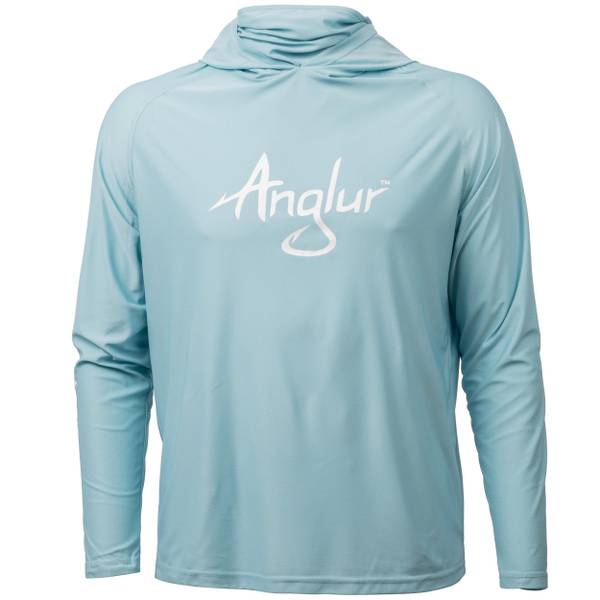 Photo of Men's Long Sleeve Hooded Fishing Shirt