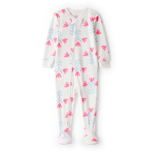 Photo of Toddler Girl's Floral DreamPlush Snug Fit 1-Piece Pajamas