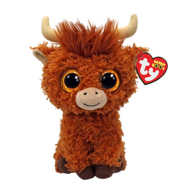 Photo of 6.5" Alfie the Highland Cow Beanie Boo