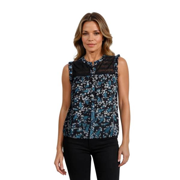 Photo of Women's Sleeveless Printed Top
