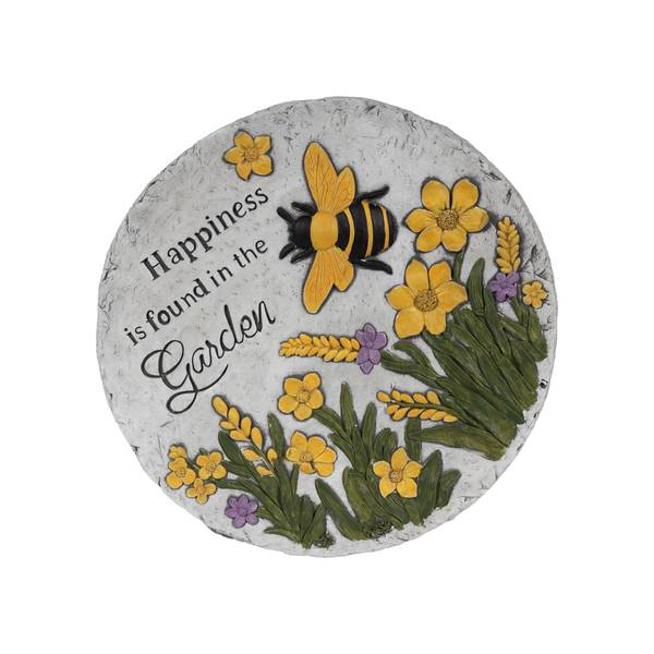Photo of 10" Cement Bee Design Stepping Stone