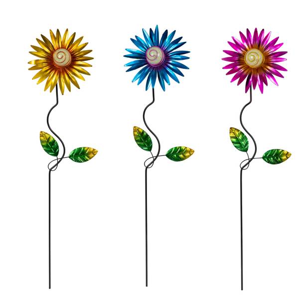 Photo of 22" Glow in the Dark Flower Stake Assortment