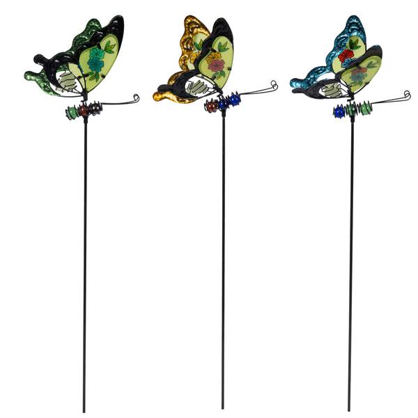 Photo of 22" Glow in the Dark Butterfly Stake Assortment