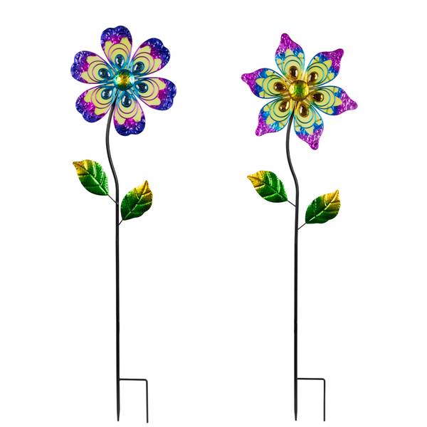 Photo of 37" Glow in the Dark Flower Stake Assortment