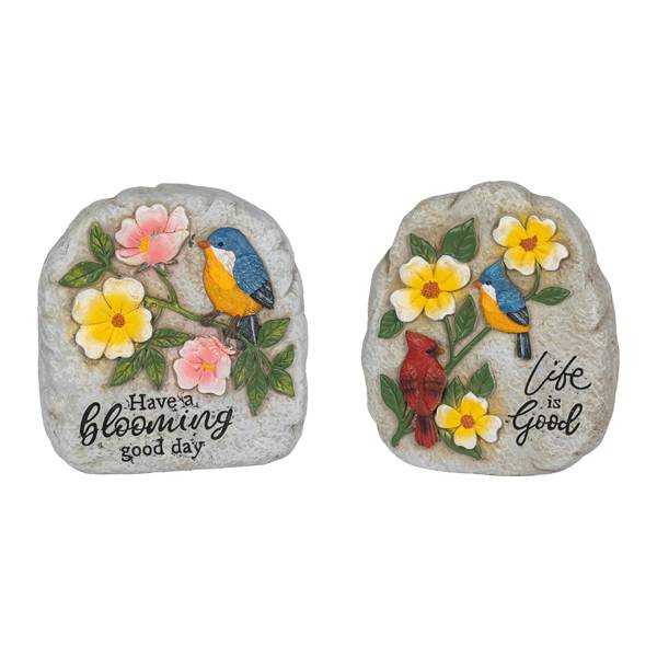 Photo of 6.89" Flower and Bird Design Stones Assortment