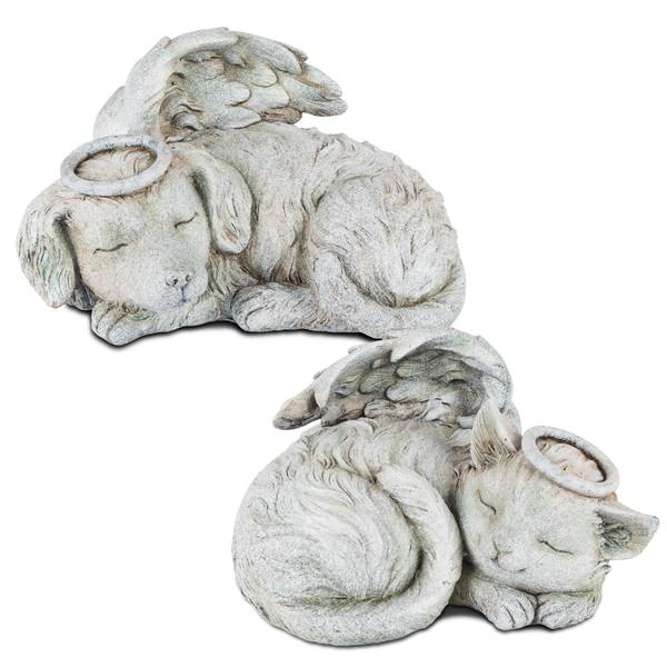 Photo of 4" x 8" Cat/ Dog Statuette Assortment