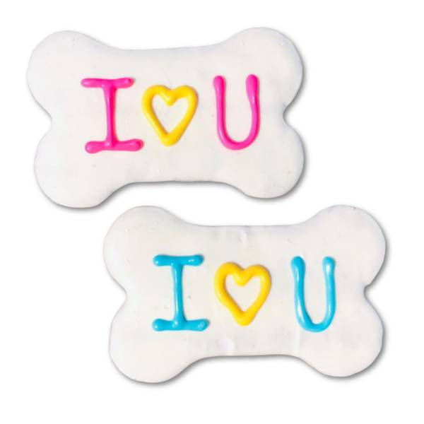 Photo of I Heart U Bone Peanut Butter Crunchy Dog Treat