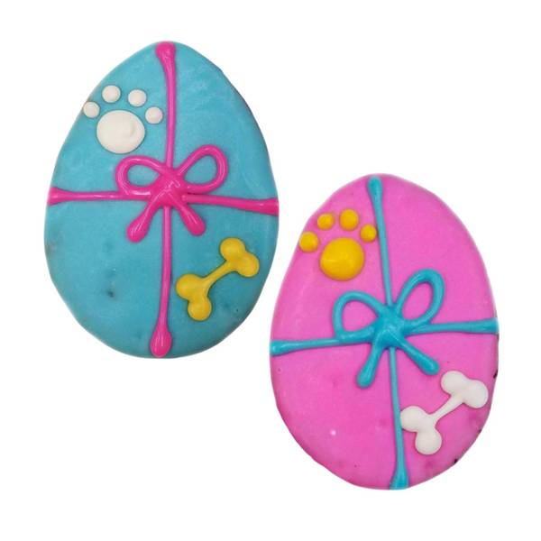 Photo of Easter Egg Peanut Butter Crunchy Dog Treat