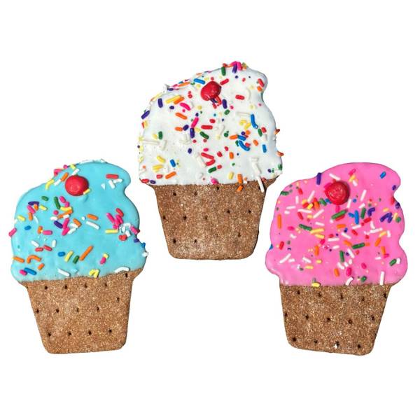 Photo of Cupcake Peanut Butter Crunchy Dog Treat