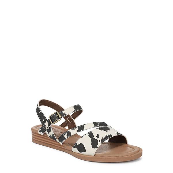 Photo of WMS Arrow Strap Sandal Cow