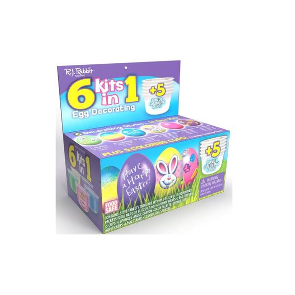 Photo of 6-in-1 Egg Decorating Kit