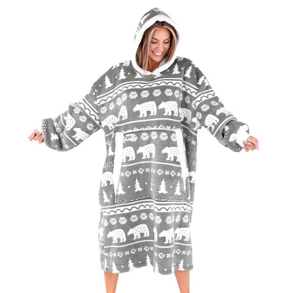 Photo of Nordic Bear Blanket Hoodie