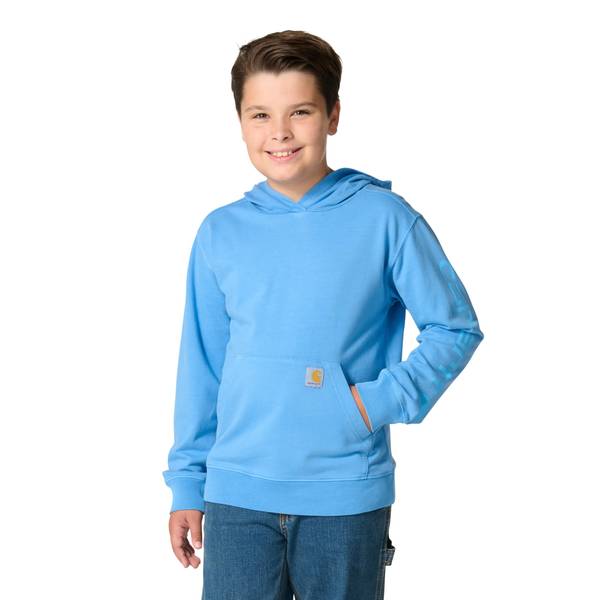 Photo of Boy's Long Sleeve Garment Dye Sweatshirt