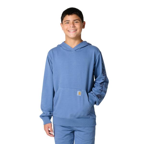 Photo of Boy's Long Sleeve Garment Dye Sweatshirt