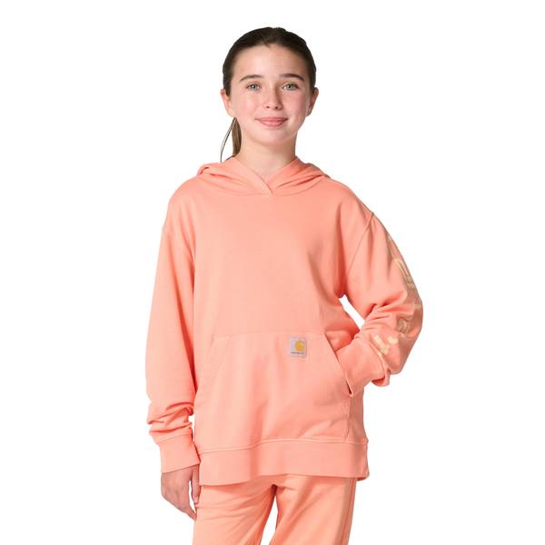 Photo of Girl's Long Sleeve Garment Dye Sweatshirt