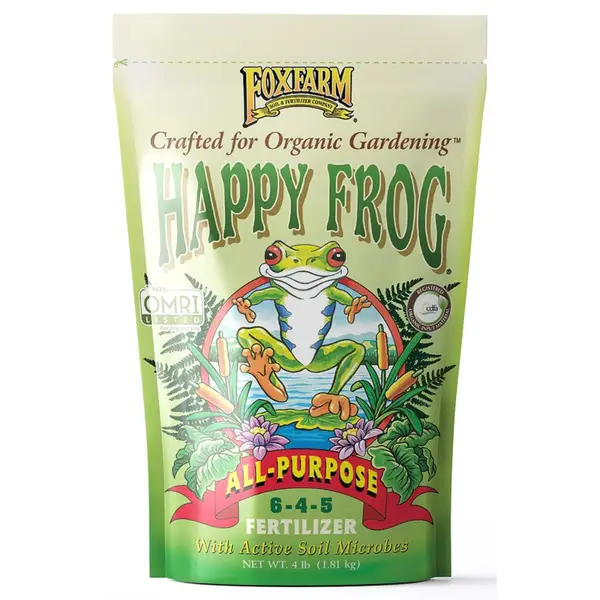 FoxFarm 4 lb Happy Frog All Purpose Fertilizer - HFALLPURP4