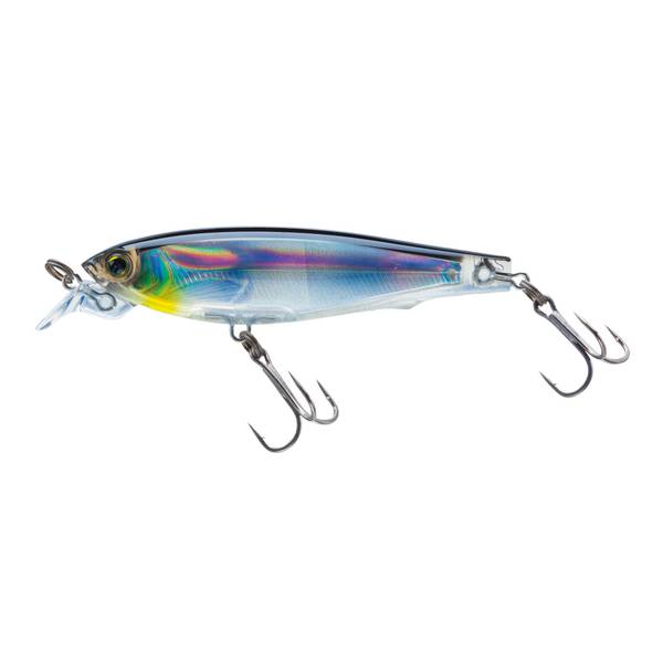 Photo of 70mm 2-3/4" 3DS Holographic Black Silver Suspending Minnow