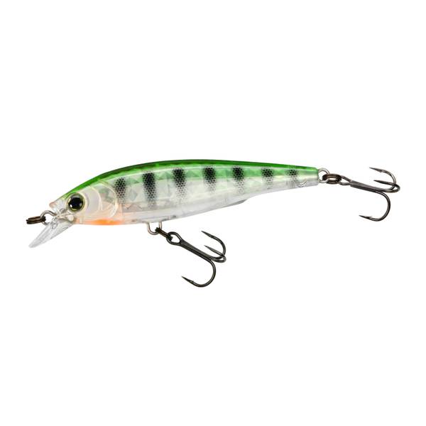 Photo of 80mm 3-1/8" 3DR-X Matte Ghost Perch Suspending Jerk Bait