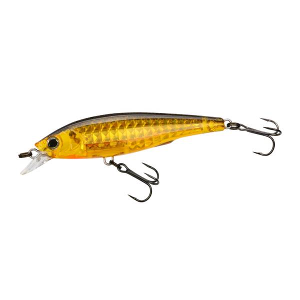 Photo of 80mm 3-1/8" 3DR-X Prism Gold Black Suspending Jerk Bait