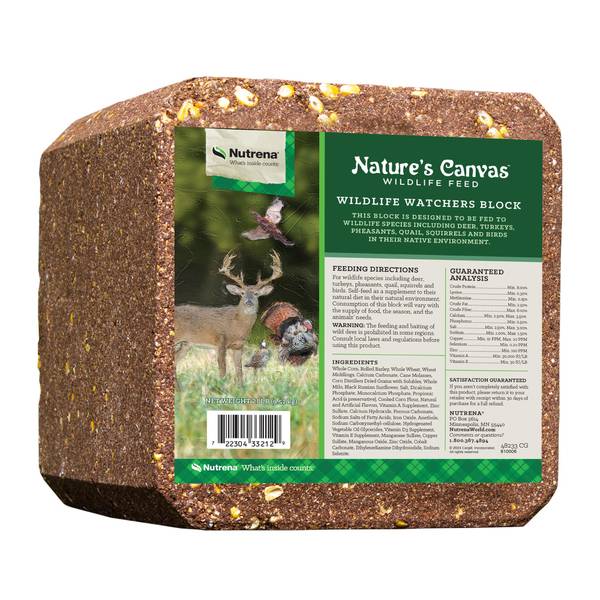 Photo of 21 lb Nature's Canvas Wildlife Watchers Block