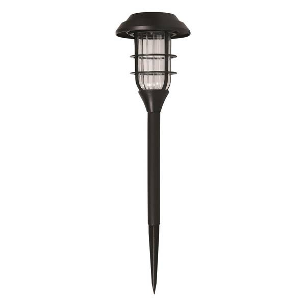Photo of Solar LED Path Light Ringed Garden Stake